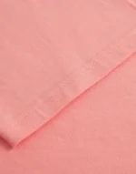 Comfortable cuff detail on custom womens T-shirt, flexible short sleeve hem with precision stitching, ergonomic design for freedom of movement, from a professional OEM/ODM garment manufacturer.