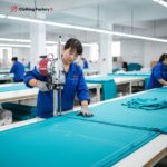 Clothing manufacturing company in China offering high-volume OEM production