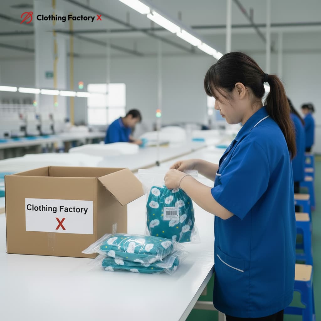 Chinese clothing factory providing garment development and mass production