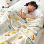 Cotton Muslin Baby Blanket Manufacturer | Gauze Blanket Factory | Customized Muslin Infant Receiving Blanket | OEM, ODM & Private Label Supplier in China - Image 7