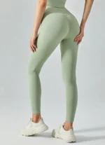 "Custom leggings manufacturer providing OEM/ODM services for activewear brands, featuring seamless design, custom logo options, and fabric customization for fitness leggings, sportswear, and private label solutions."